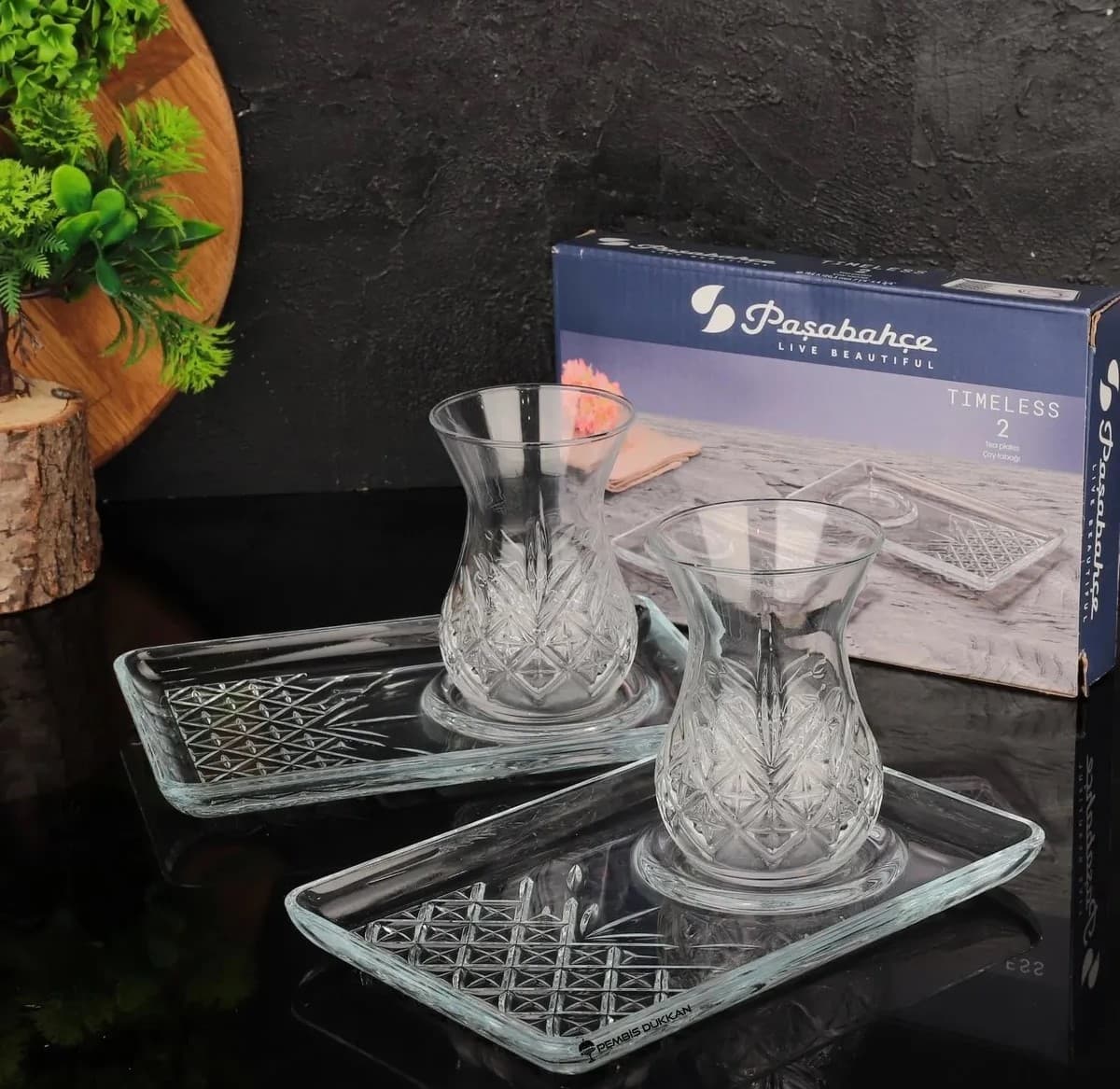 نعلبکی بیسکوئیت خوری مدل تایملس پاشاباغچه pasabahce — تصویر ۲