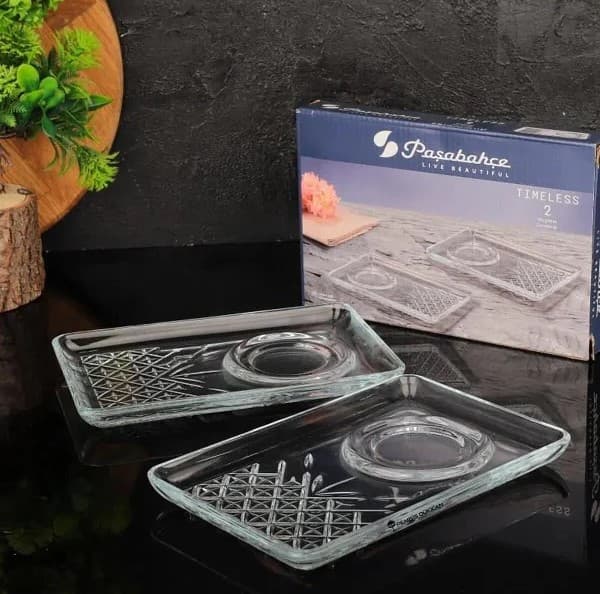 نعلبکی بیسکوئیت خوری مدل تایملس پاشاباغچه pasabahce
