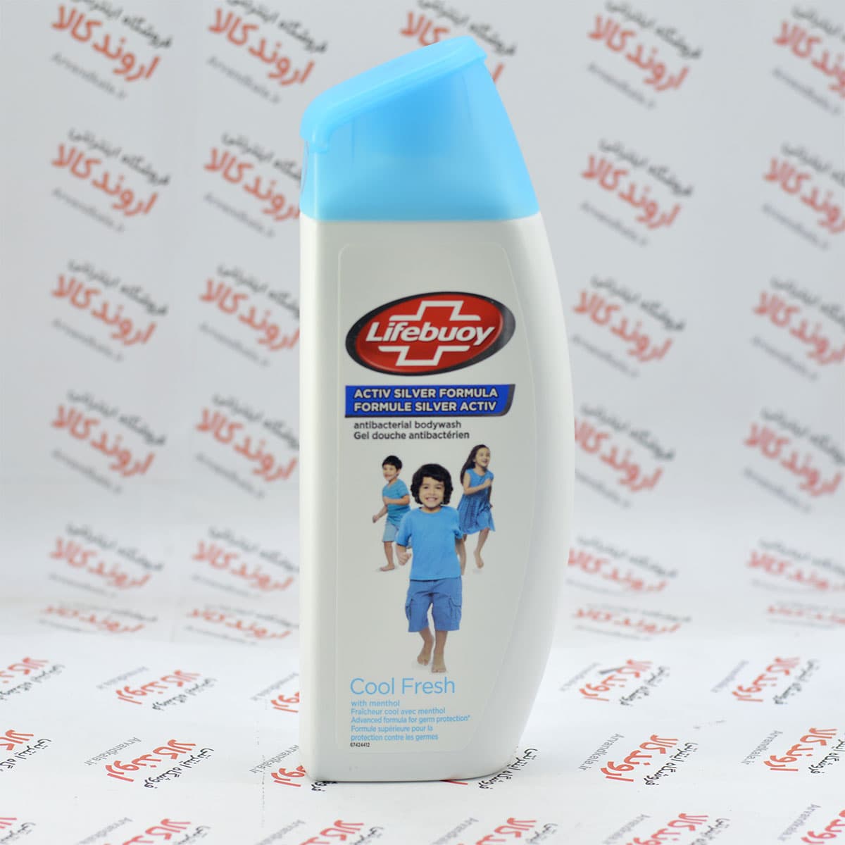 شامپو بدن آنتی باکتریال بدن لایف بوی پمپی خنک 300 ml | Lifebuoy activ silver formula cool 300ml — تصویر ۲