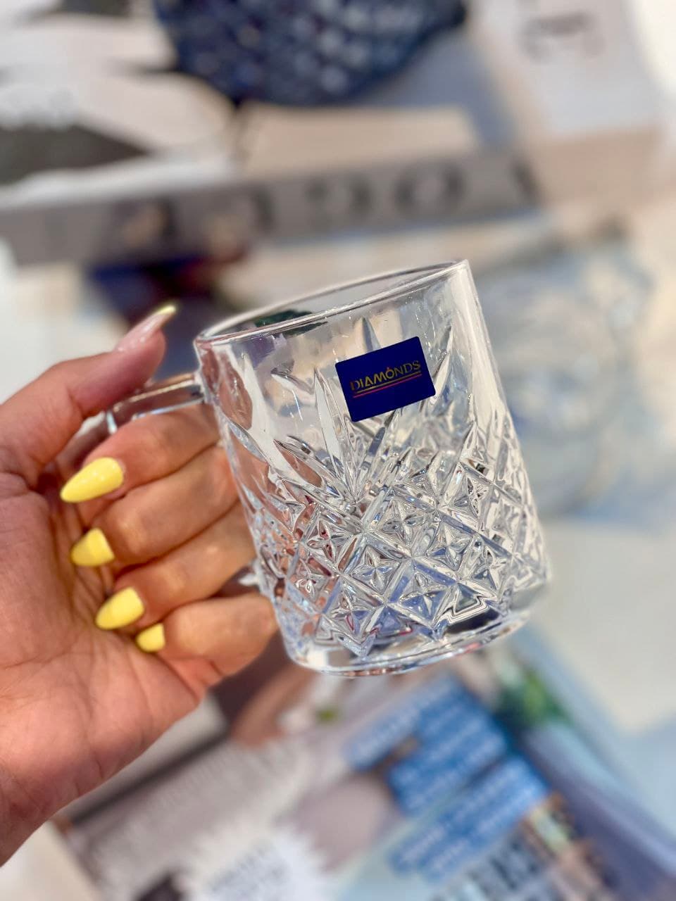 لیوان و نیم لیوان مدل timeless برند DIAMOND