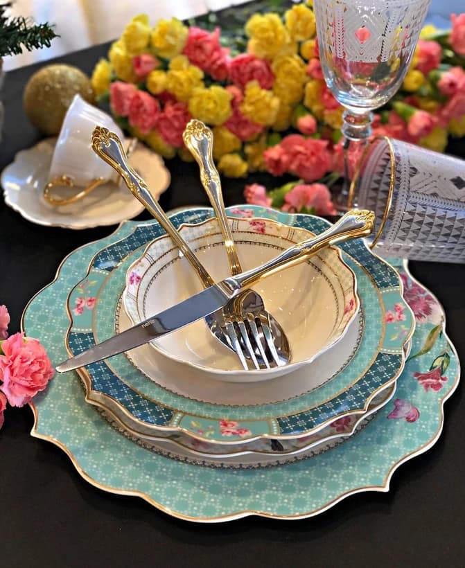 سرویس غذاخوری 24 پارچه pink & more — تصویر ۲
