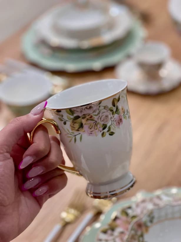 ست سرویس غذاخوری ترک roze برند kitart — تصویر ۵