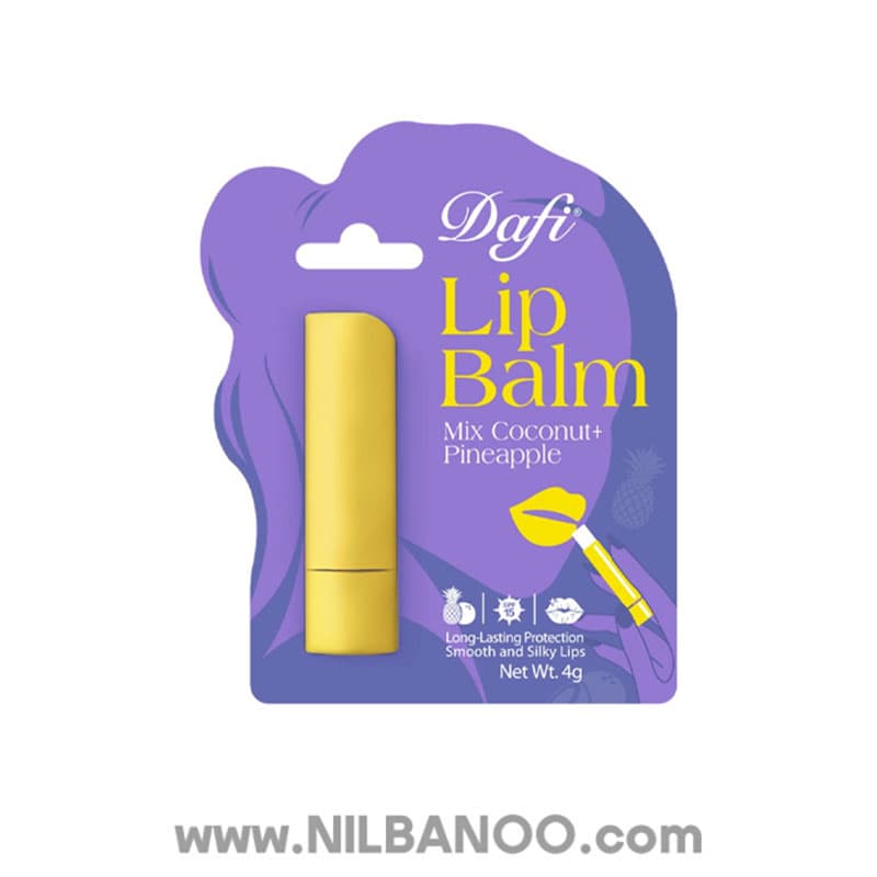 بالم لب دافی با طعم آناناس نارگیل | Dafi Pineapple Coconut Lip Balm — تصویر ۵