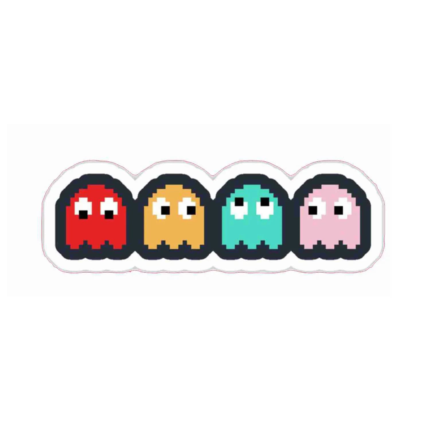 استیکر طرح پک من pacman کد 14