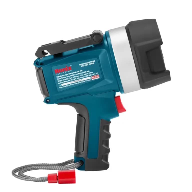 نورافکن تفنگی شارژی 2500 لومن رونیکس مدل RH-4235 — تصویر ۴