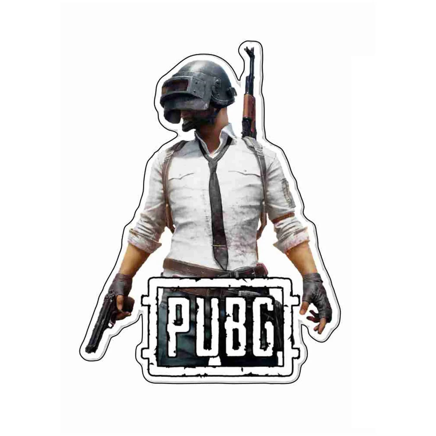 استیکر طرح بازی pubg کد 62
