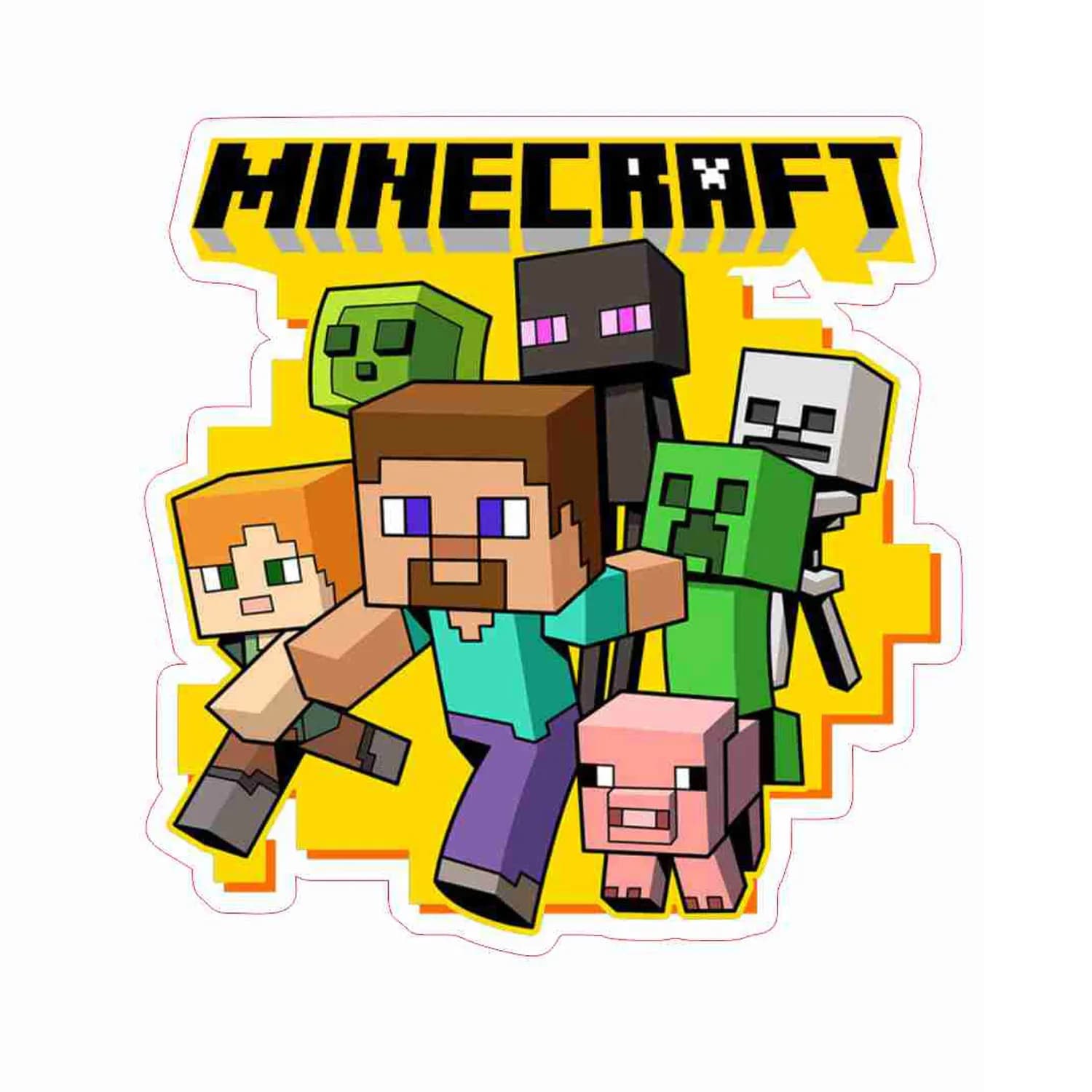 استیکر طرح بازی minecraft کد 59