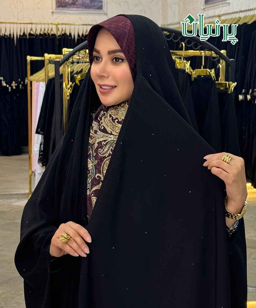 چادر کرپ مهاراجه نگین باران