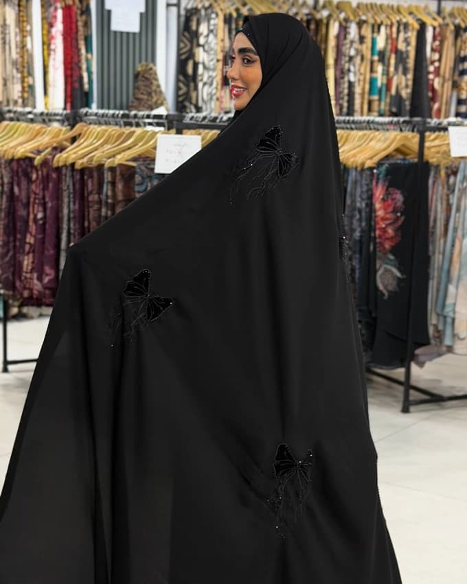 چادر دوخت سنتی ایرانی پرادو گلدوزی 2