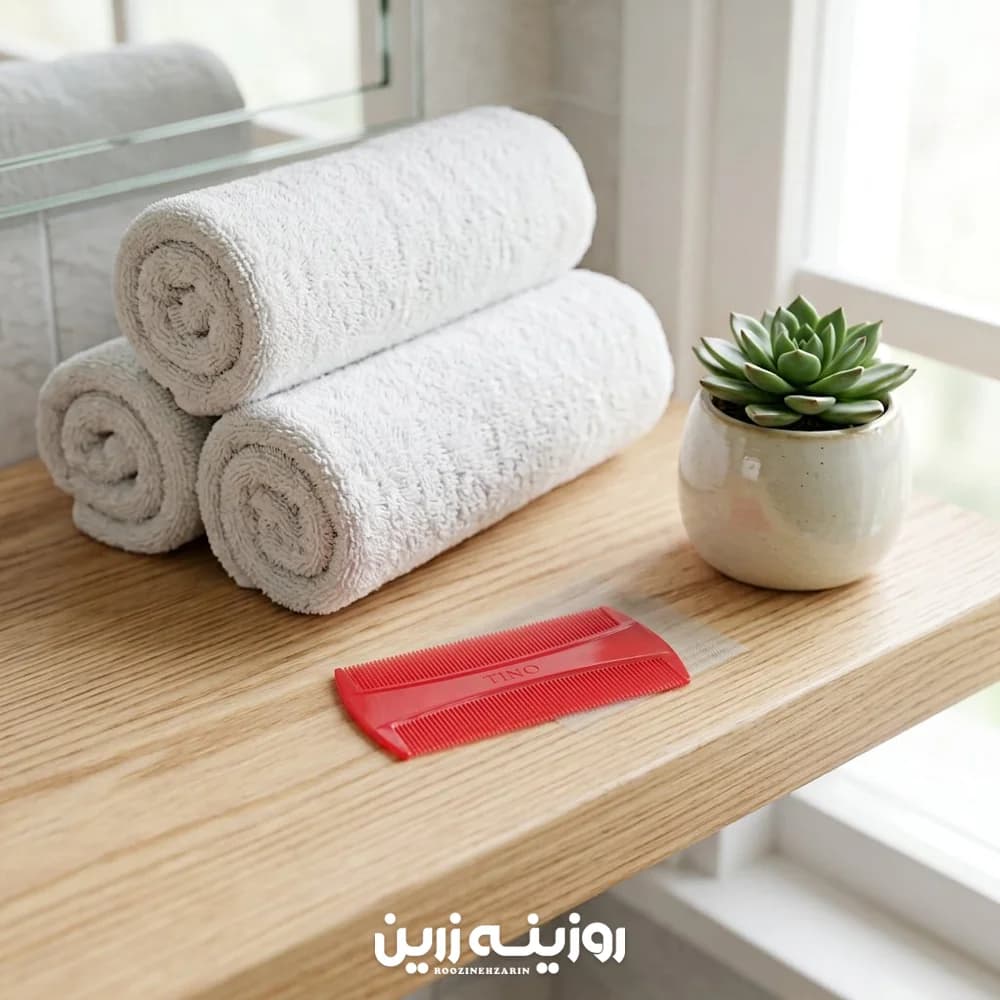شانه ضد شپش تینو؛ جیبی و همراه همیشگی | روزینه زرین — تصویر ۳