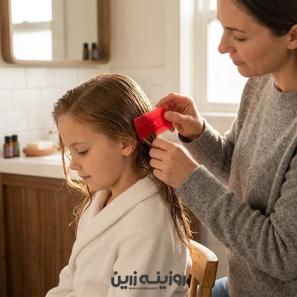 شانه ضد شپش تینو؛ جیبی و همراه همیشگی | روزینه زرین — تصویر ۲