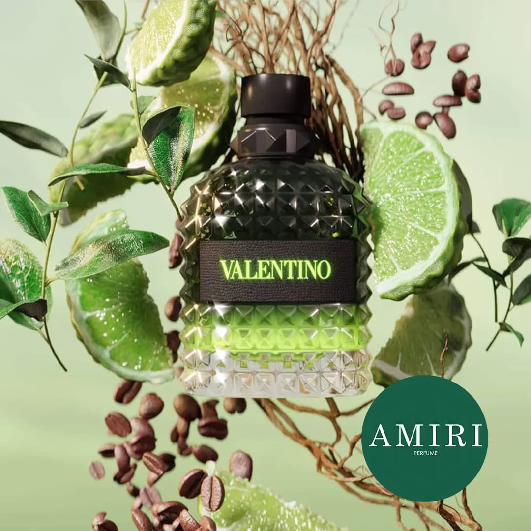 عطر ادکلن ولنتینو یومو بورن این روما گرین استراواگانزا | Valentino Uomo Born in Roma Green Stravaganza — تصویر ۳