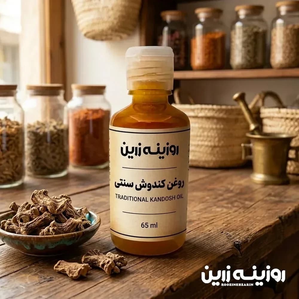روغن کندش اصل روزینه زرین 65 میلی لیتر | مخصوص مو و ابرو