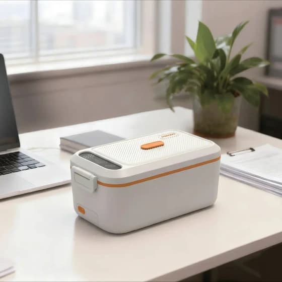 ظرف غذای شارژی هوشمند لانچ باکس مدل پرودو Porodo Lifestyle Lite Lunch Electric Heated Lunch Box — تصویر ۴