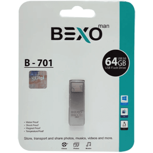 فلش مموری بکسو مدل bexo B701 64GB USB3.0