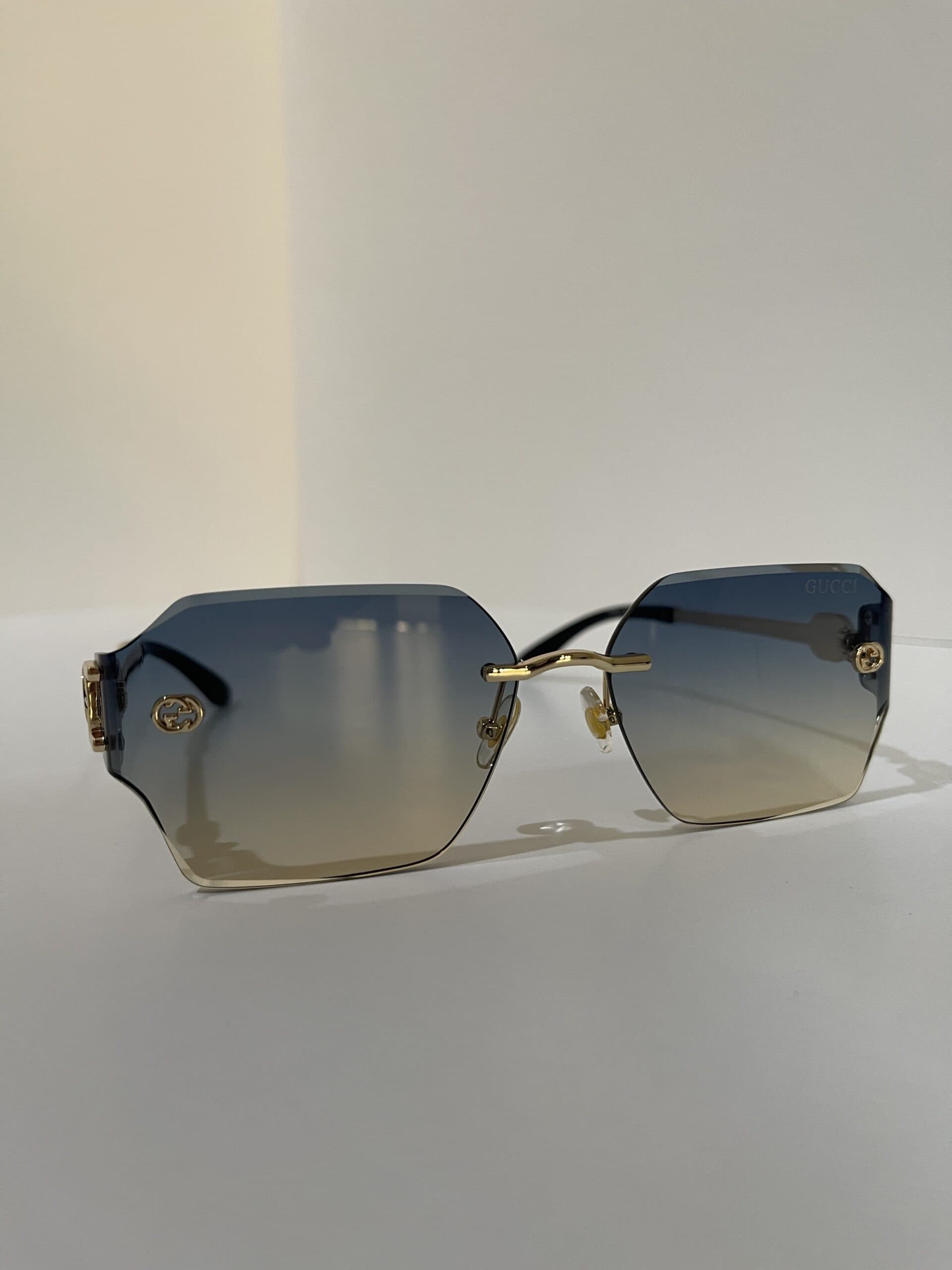 عینک آفتابی فریم مستطیل گوچی — تصویر ۳