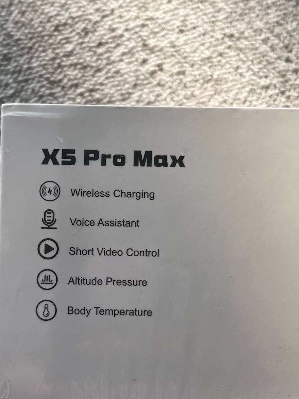 ساعت هوشمند صفحه گرد W&O x5 promax — تصویر ۷