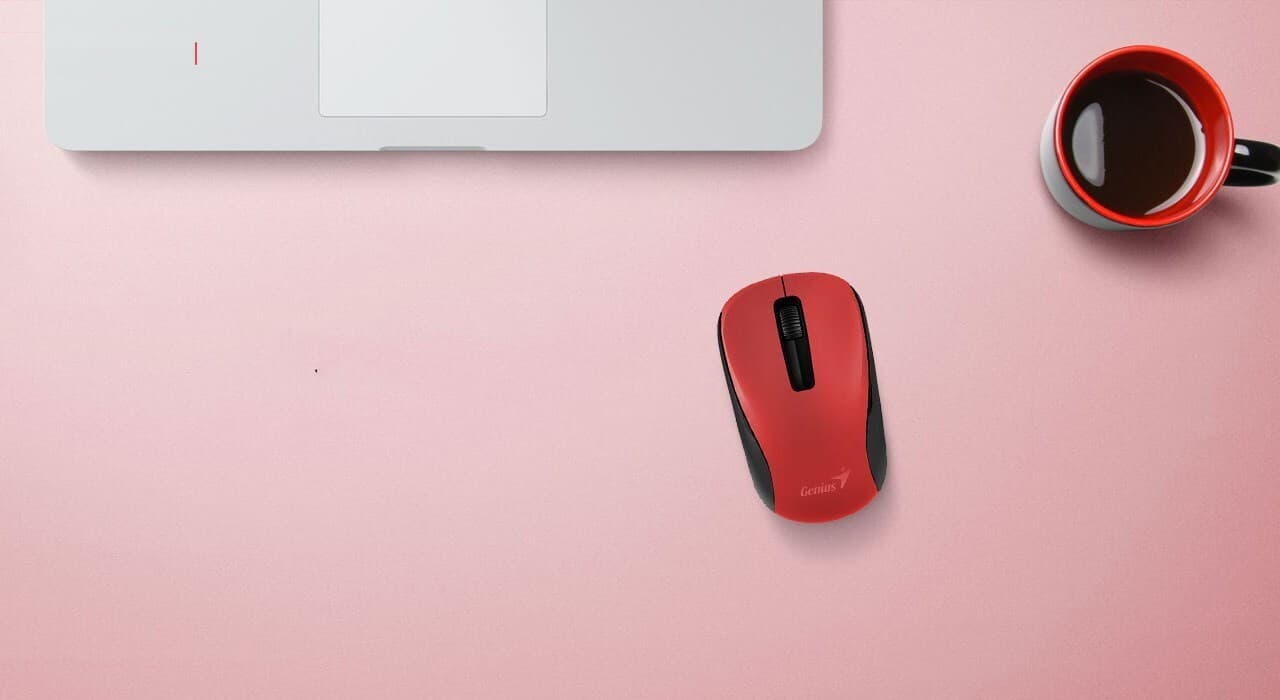 ماوس بی‌سیم جنیوس مدل NX-7005 مشکی — تصویر ۸