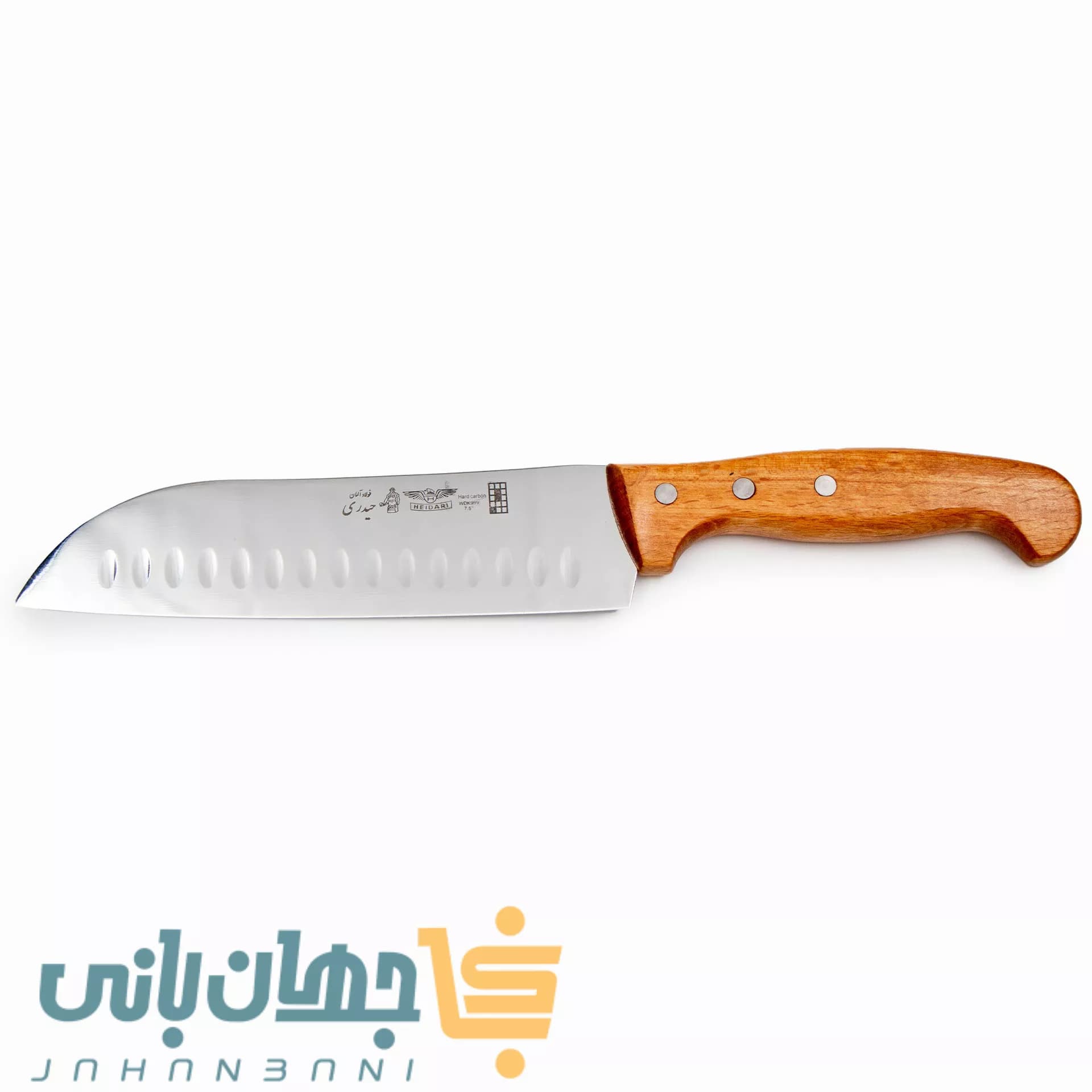 چاقوی سرآشپز حیدری دسته چوبی