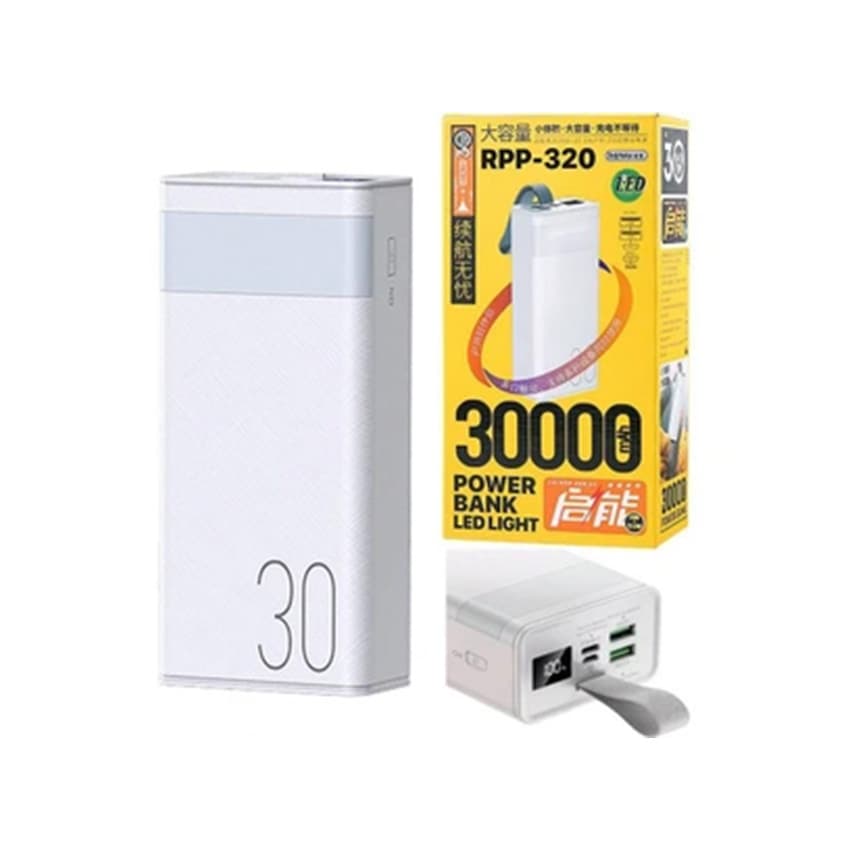 پاوربانک 30000 میلی‌آمپر ریمکس مدل RPP-320 — تصویر ۲