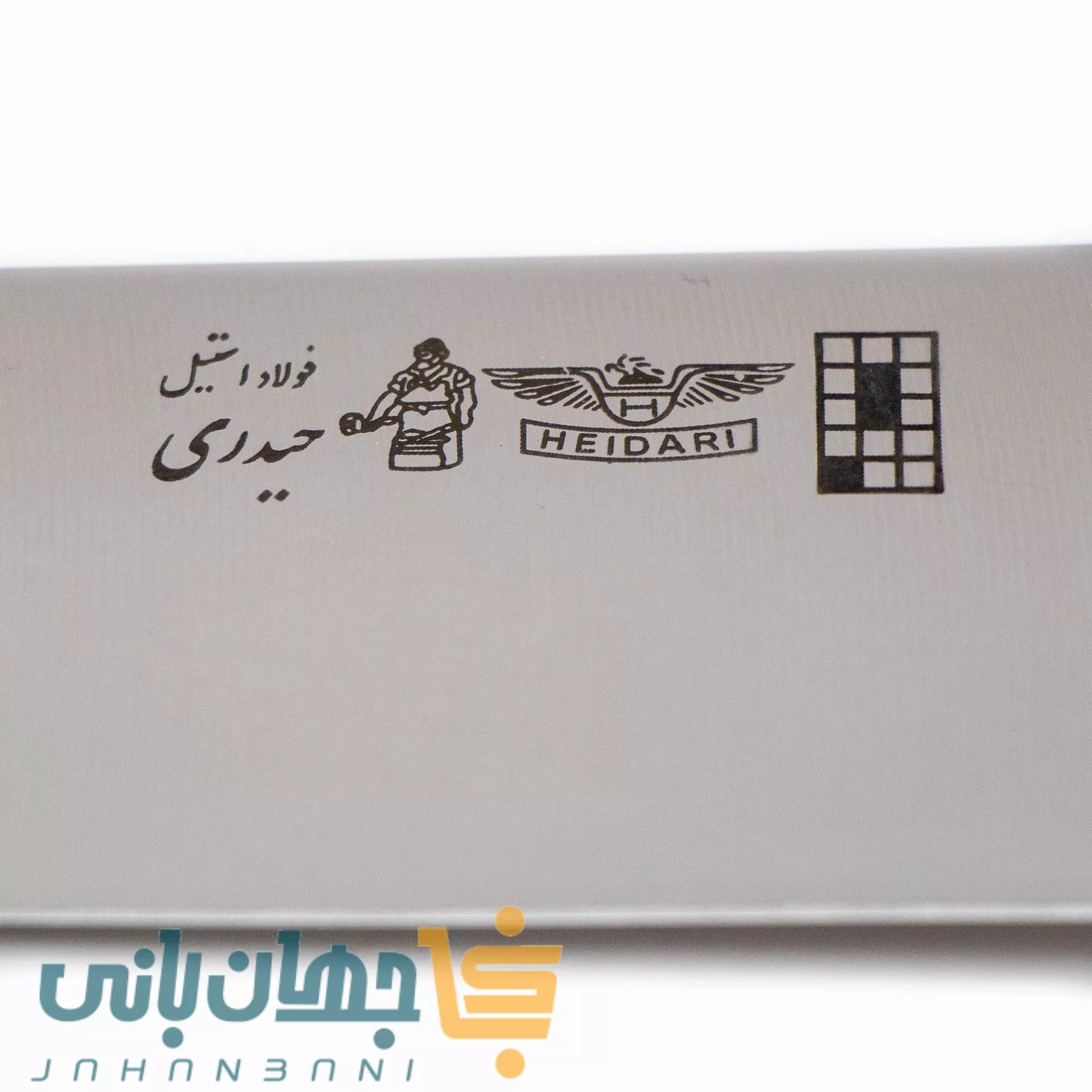 چاقوی حیدری راسته دسته چوبی با چوب راش در 6 سایز — تصویر ۲