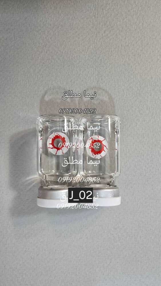لنز فانتزی Blood Flower اپتی‌کالر مدل J-02 — تصویر ۳