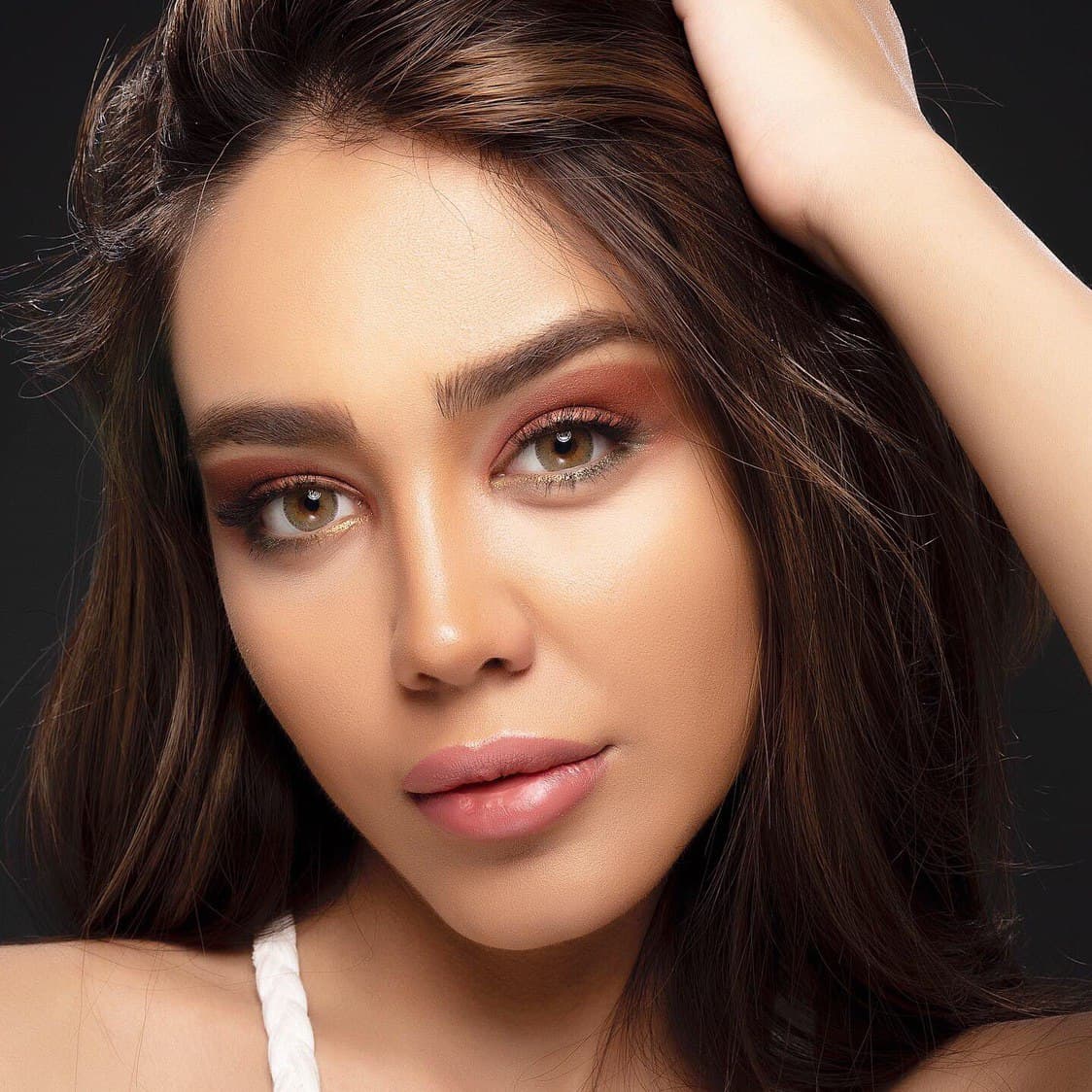 لنز طبی رنگی Sole Brown برند رینبو — تصویر ۸