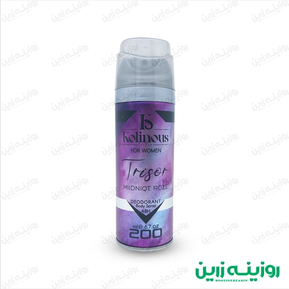 اسپری بدن زنانه تری سور کولینوس 200 میل | رایحه گرم و میوه‌ای