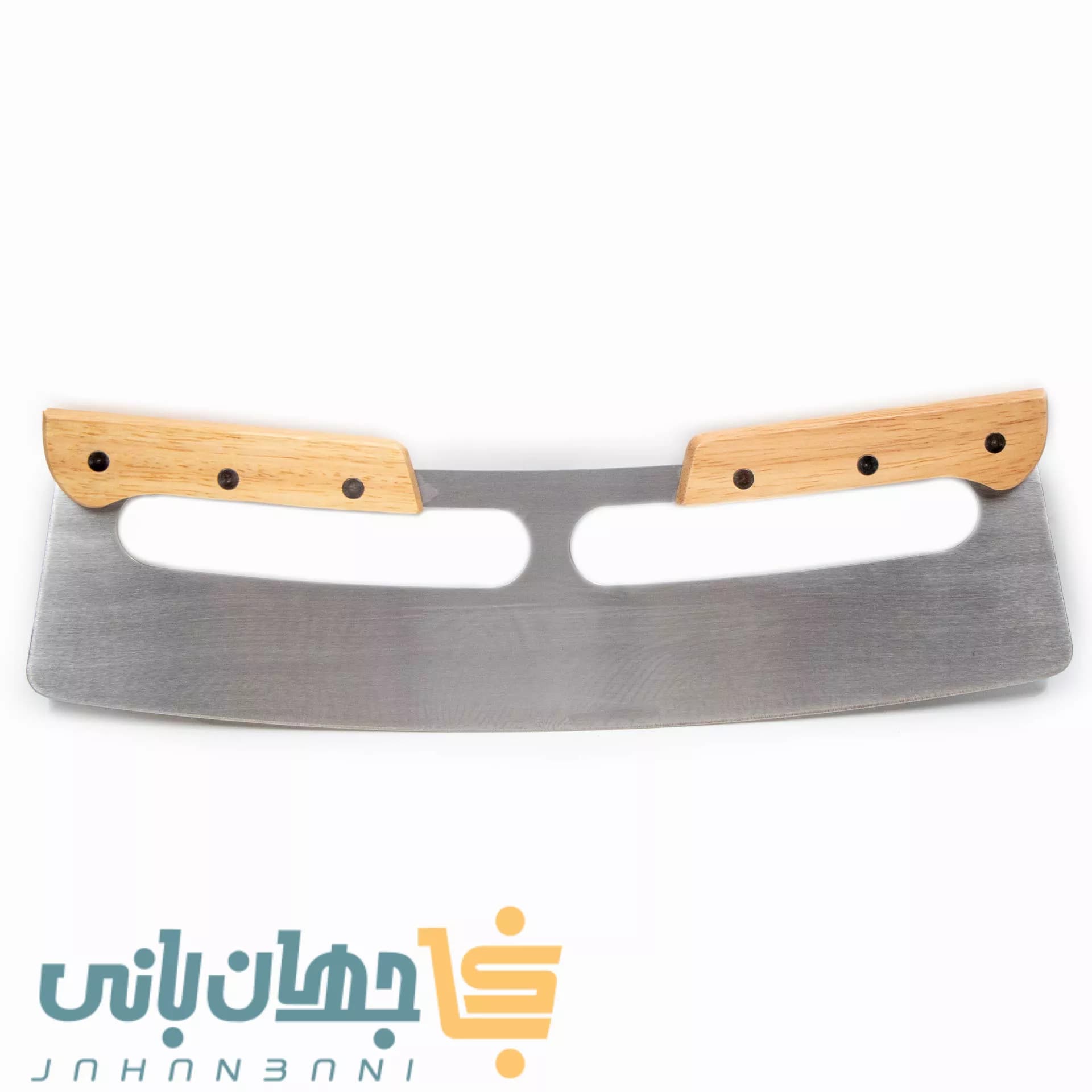 کاتر پیتزا دسته چوبی 35.5 سانتی متری