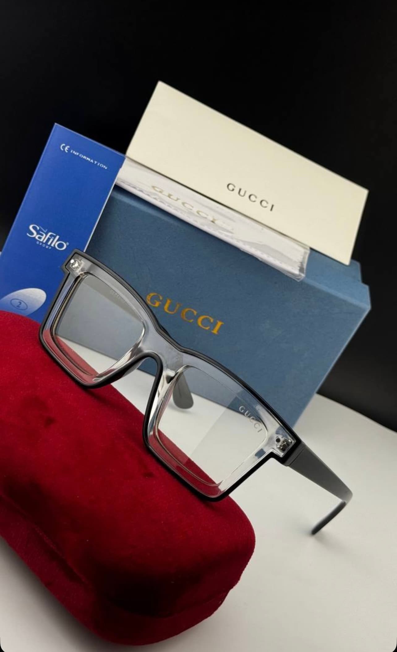 عینک دوکاره برند گوچی GUCCI — تصویر ۷