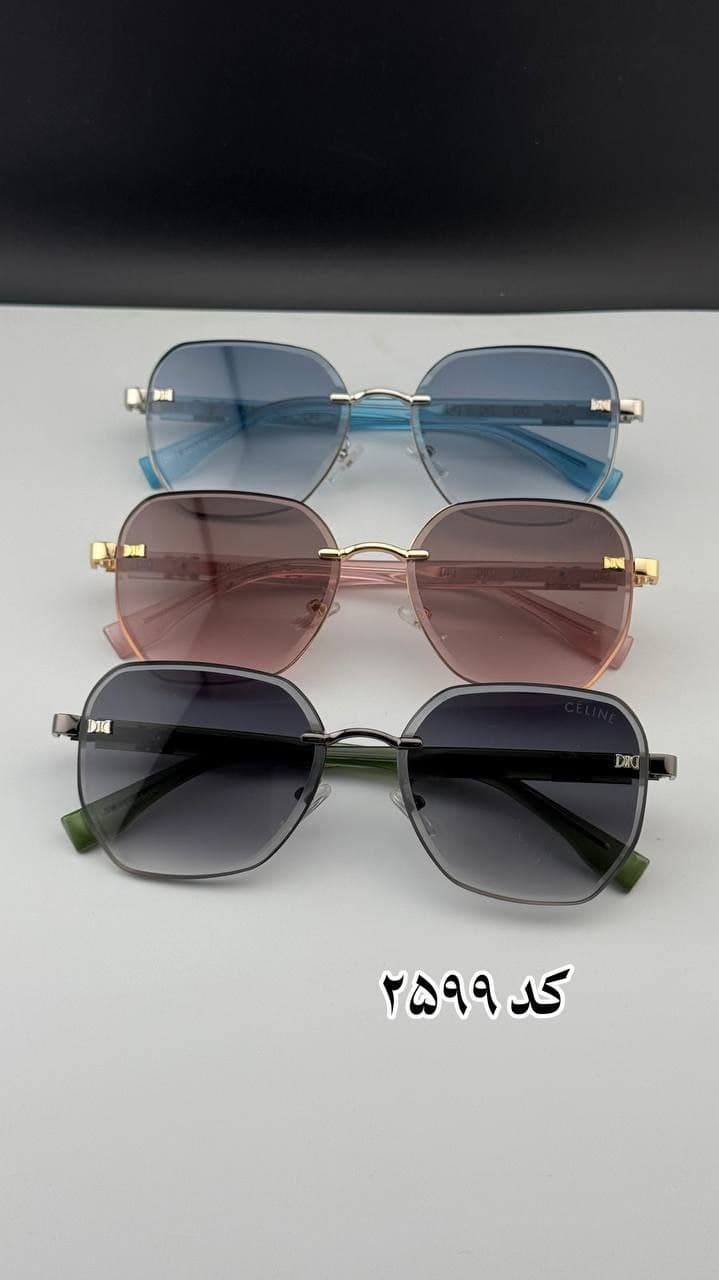 عینک آفتابی بدون فریم برند سلین CELINE — تصویر ۷