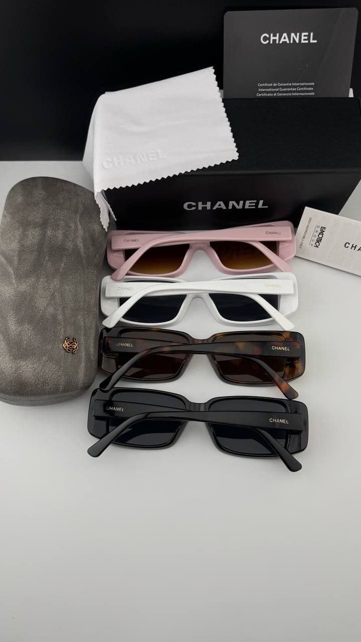 عینک فریم مستطیل برند شانل CHANEL — تصویر ۵