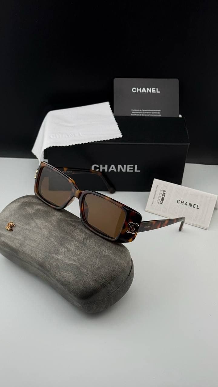 عینک فریم مستطیل برند شانل CHANEL — تصویر ۴