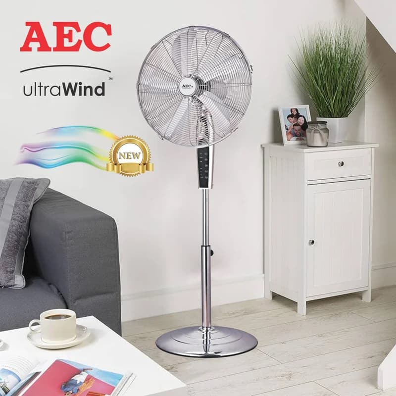 پنکه استیل دیجیتالی کنترل دار AEC مدل 3900 — تصویر ۳