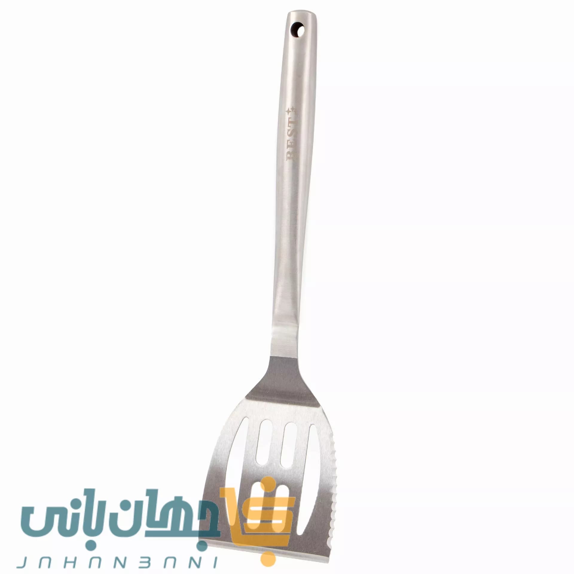 کاردک تمام استیل شیاردار لبه کاتری BEST (۴۷ سانتی‌متر)