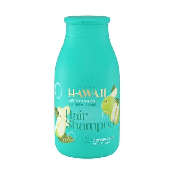 شامپو مخصوص موی چرب رایحه سیب سبز هاوایی HAWAII حجم 300میل