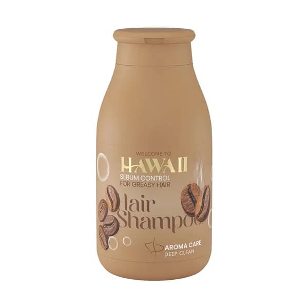 شامپو مخصوص موی چرب رایحه قهوه هاوایی HAWAII حجم 300میل