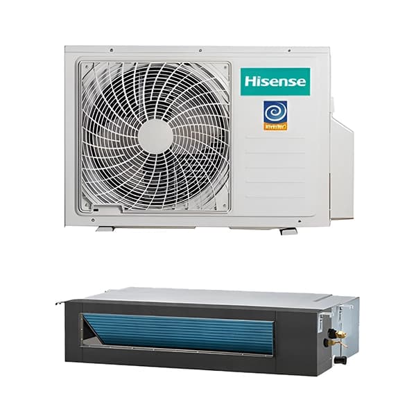 داکت اسپلیت اینورتر سرد و گرم 36000 هایسنس مدل HID-36F4 T3
