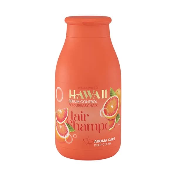 شامپو مخصوص موی چرب رایحه پرتقال هاوایی HAWAII حجم 300میل
