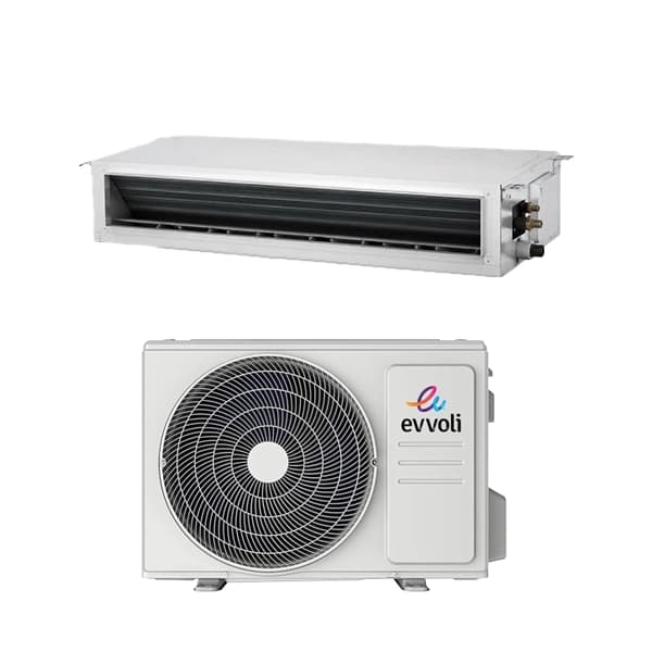 داکت اسپیلت سرد و گرم 36000 ایوولی مدل EVCIS-36K-MD (همراه کویل)