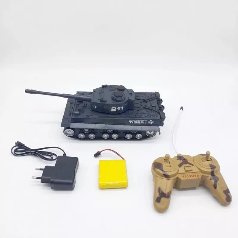 تانک کنترلی تایگر ۱ مقیاس ۱:۳۲ مدل Military War Tank — تصویر ۴