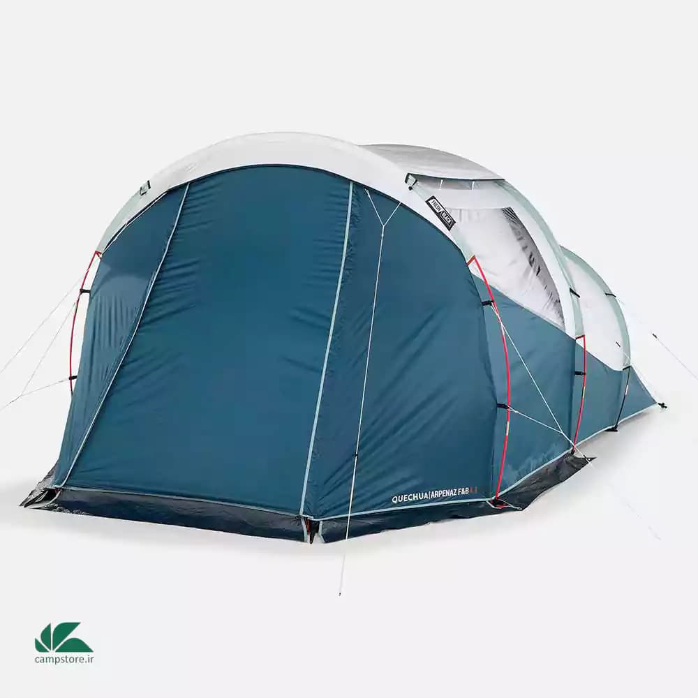 چادر مسافرتی 4 نفره 1خوابه کچوا مدل Arpenaz 4.1 F&B