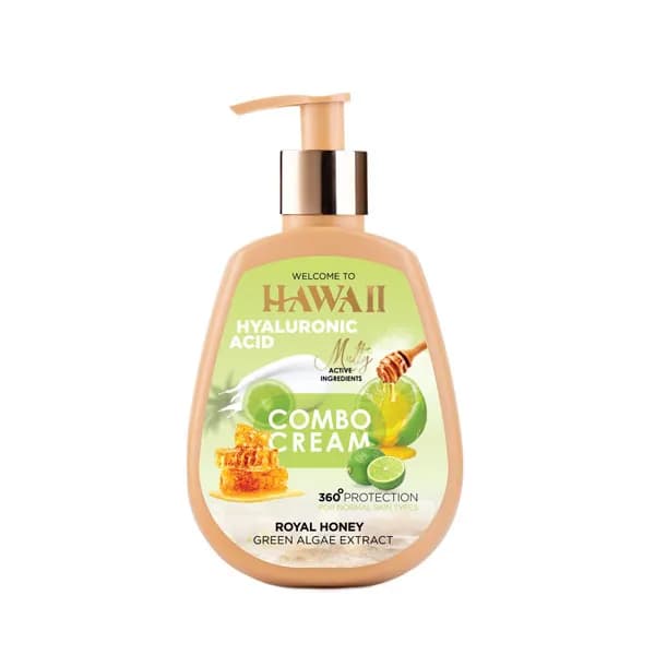 کرم دست و صورت پوست معمولی هاوایی HAWAII حجم 300میل