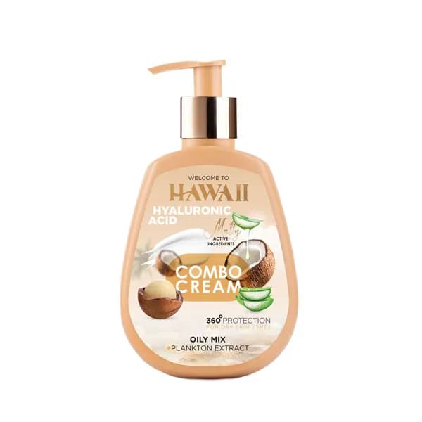 کرم دست و صورت پوست خشک هاوایی HAWAII حجم 300میل
