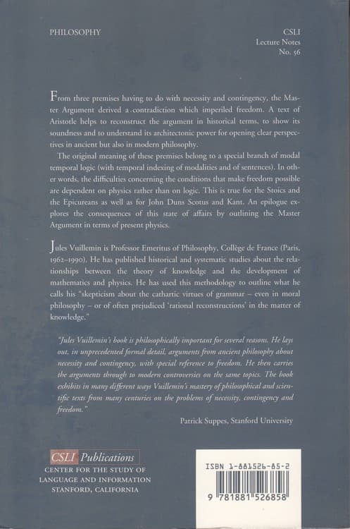 NECESSITY or CONTINGENCY THE MASTER ARGUMENT — تصویر ۲