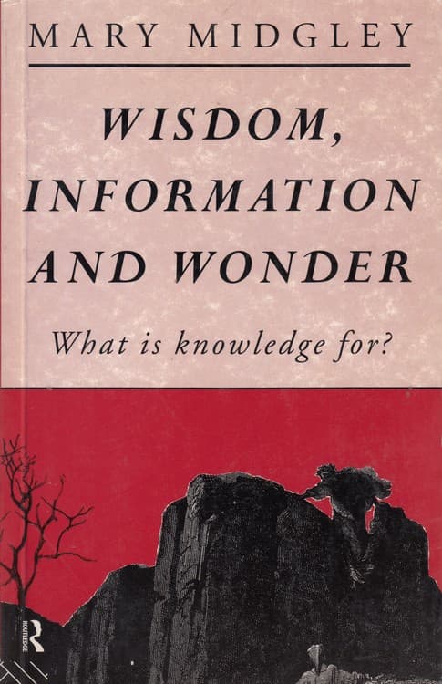 WISDOM INFORMATION AND WONDER (چاپ اصلی)