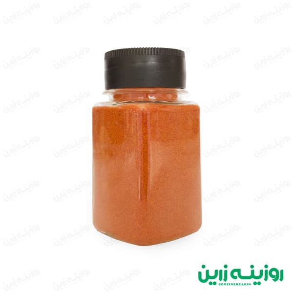 پودر فلفل قرمز روزینه زرین – 80گرمی — تصویر ۲