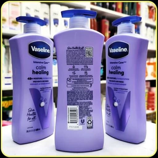 لوسیون بدن وازلین Intensive Care Calm Healing کالم هیلینگ 600 میلی‌لیتر | Vaseline Calm Healing Body Lotion — تصویر ۲