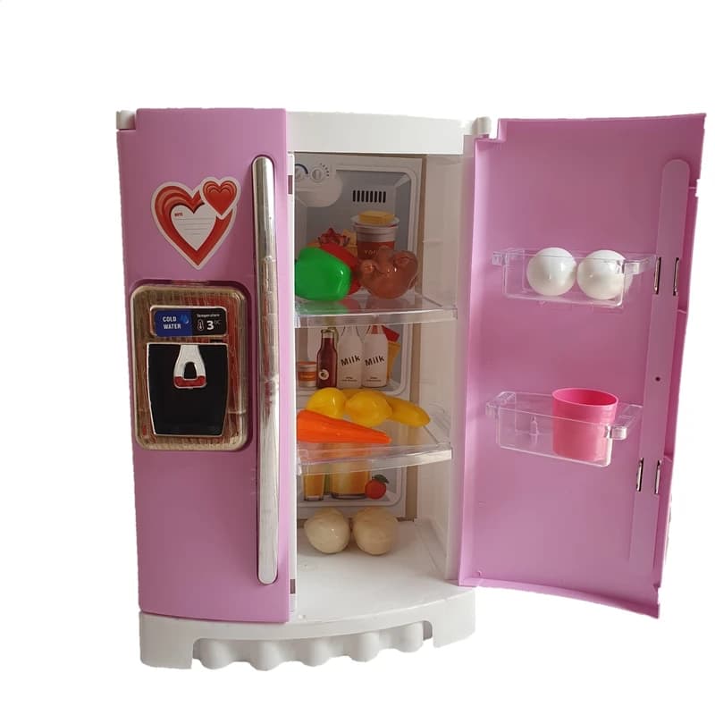 یخچال اسباببازی کودک Ziba Toy مدل Kiddie Fridge | لوازم آشپزخانه — تصویر ۲