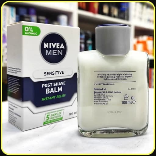 بالم بعد از اصلاح نیوآ مردانه Sensitive | NIVEA MEN Sensitive Post Shave Balm — تصویر ۳